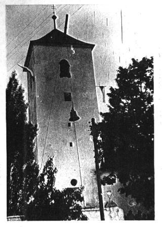 Vrácení zvonu zpět do věže našeho kostela.