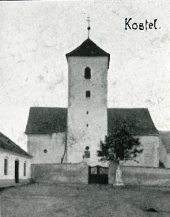 Kostel z roku 1900